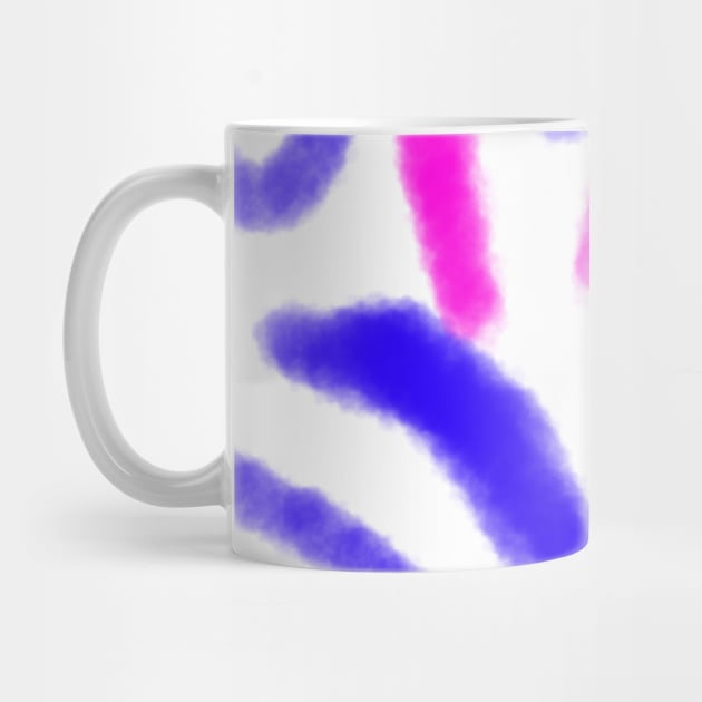 pink blue abstract texture watercolor design by Artistic_st